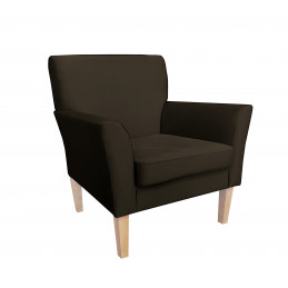 Fotel DENVER nogi buk MG05 - brązowy velvet