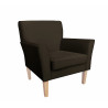 Fotel DENVER nogi buk MG05 - brązowy velvet