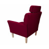 Fotel DENVER nogi buk MG31 - Velvet, regulowany zagłówek