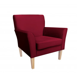 Fotel DENVER nogi buk MG31 - Velvet, regulowany zagłówek
