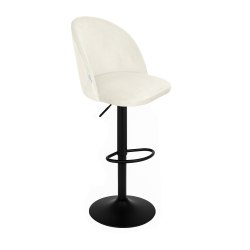 Hoker obrotowy Silver podstawa czarna