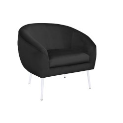 Fotel Sydney nogi białe