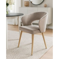 Krzesło AURA noga dąb