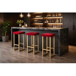 Krzesła barowe loft – industrialne hokery