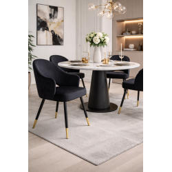 Krzesła do jadalni czarne – eleganckie modele