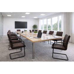 Krzesła konferencyjne tapicerowane – wygodne