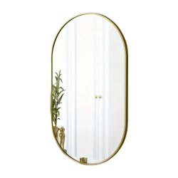 Lustra LED do łazienki i salonu - podświetlane lustro okrągłe
