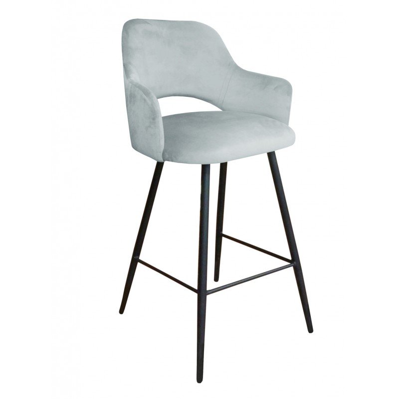 Hoker barowy Milano MG39 – czarna podstawa, styl i komfort