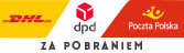 Kurier: DPD / DHL / POCZTA POLSKA (ZA POBRANIEM)