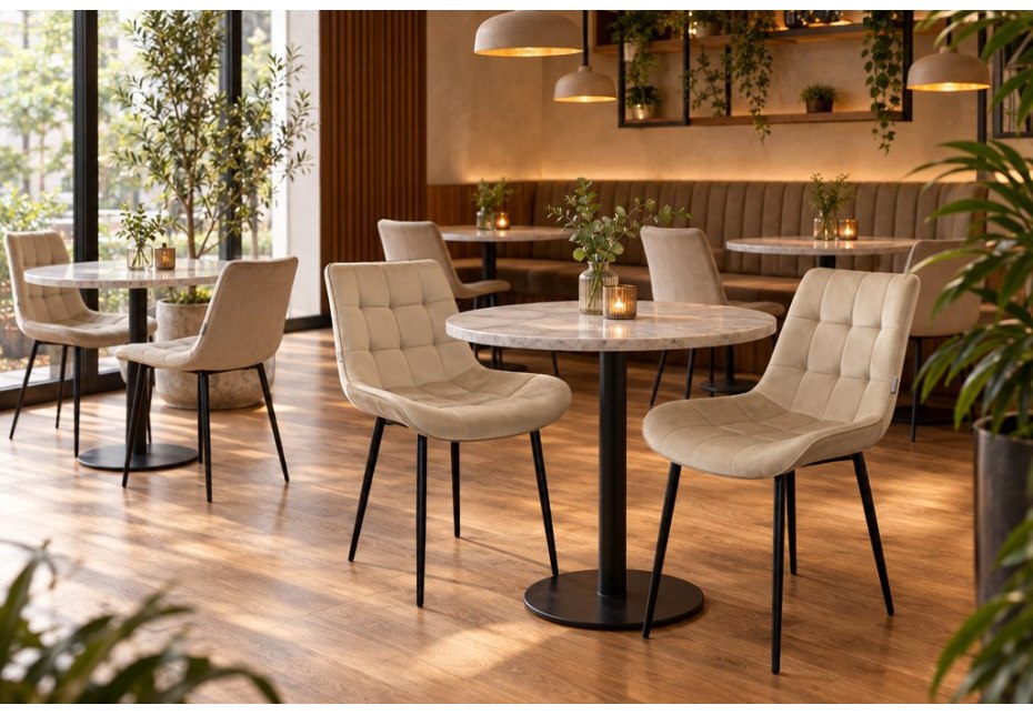 Krzesła do restauracji i kawiarni – jak wybrać meble do lokalu?